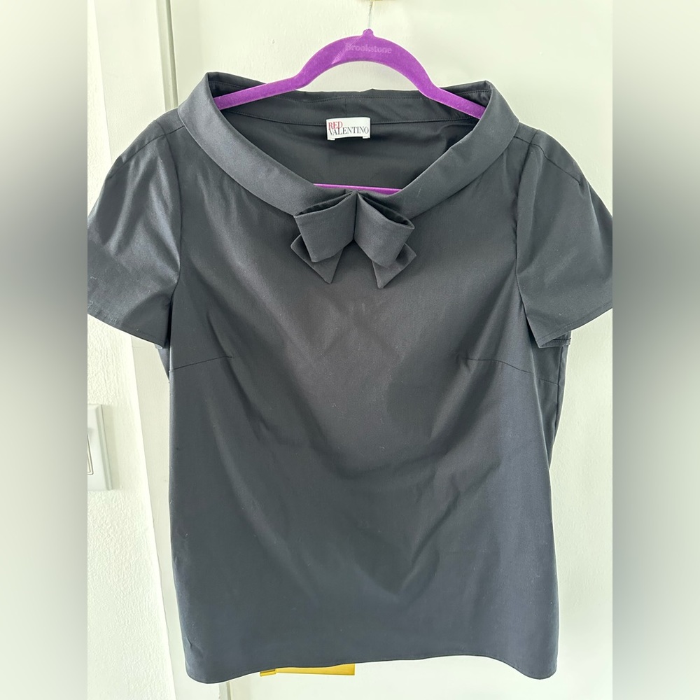 RED VALENTINO BLACK TOP